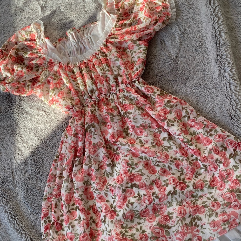 Floral Pink Dress